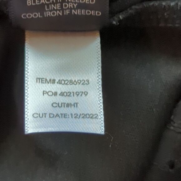 Torrid Maxi Eyelet Strapless Smocked Bodice Dress Womens 3 22/24 Black - Picture 10 of 10